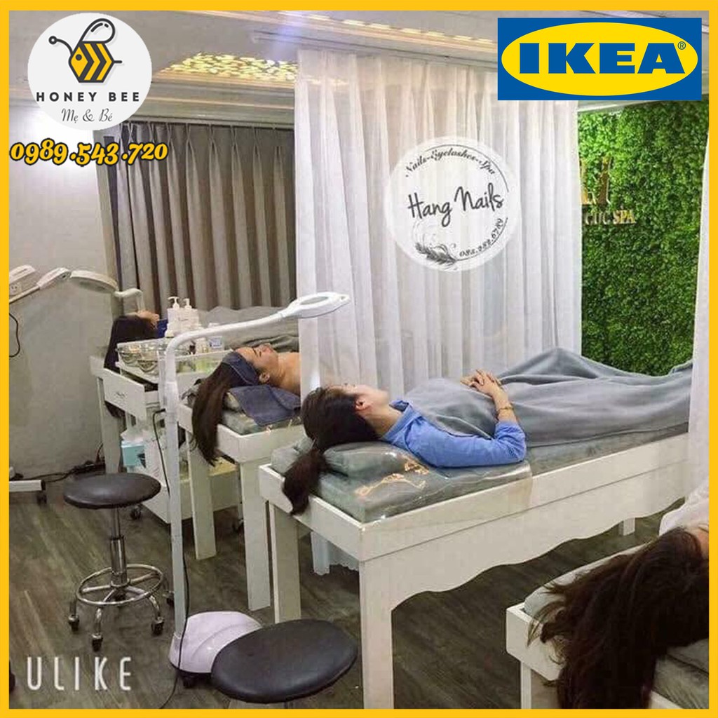 CHĂN NGỦ VĂN PHÒNG, CHĂN IKEA VITMOSSA CHẤT NỈ KẺ LÔNG CỪU