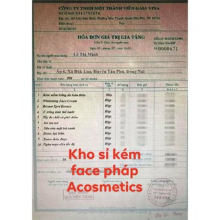 [Chính Hãng] Kem  Face Pháp Acosmetics 2020