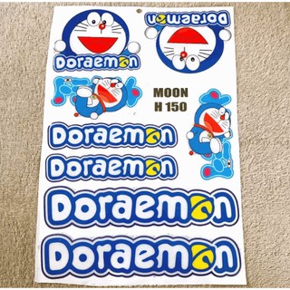 NGUYÊN BỘ TEM NỔI DÁN XE MÁY DÁN TRANG TRÍ NHÀ CỬA HOẶC DỤNG CỤ CHO BÉ DORAEMON DOREMON MẪU H150