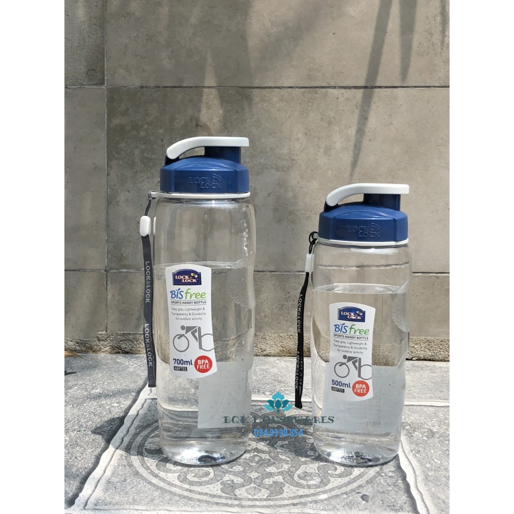 Bình nước thể thao Lock&amp;Lock Handy Bottle 500ml ABF721 , 700ml ABF722