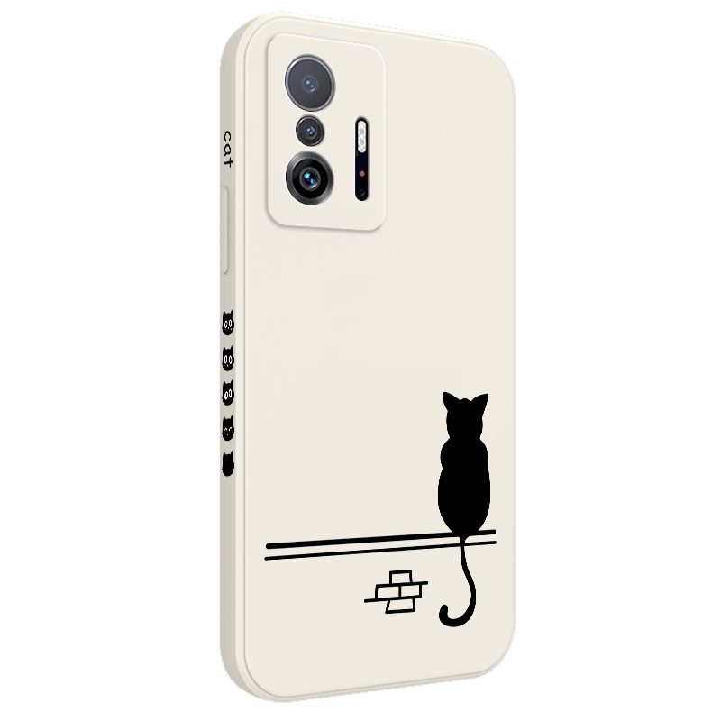 Ốp Điện Thoại Họa Tiết Mèo Dễ Thương Cho xiaomi mi 13t 12t 11t 10t pro lite mi 9t pro