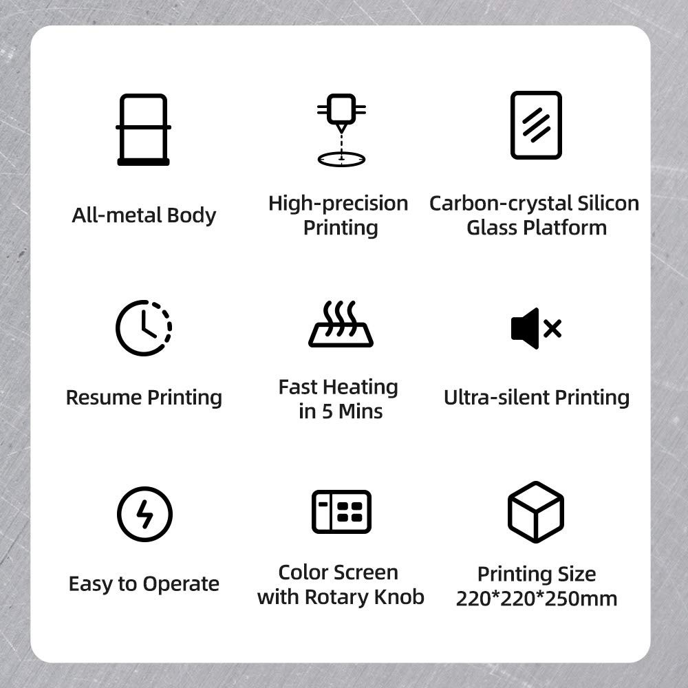 Voxelab Aquila 3D Printer/ Máy in 3D Aquila khổ in 220x220x250mm | BigBuy360 - bigbuy360.vn