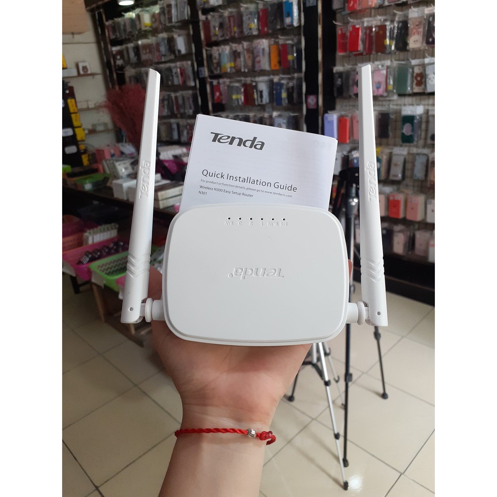 Bộ phát WiFi ⚡️𝐅𝐑𝐄𝐄 𝐒𝐇𝐈𝐏⚡️ Bộ phát WiFi Tenda F3 3 râu 300Mbps - Đường Truyền Siêu Tốc - Phát Sóng Diện Rộng