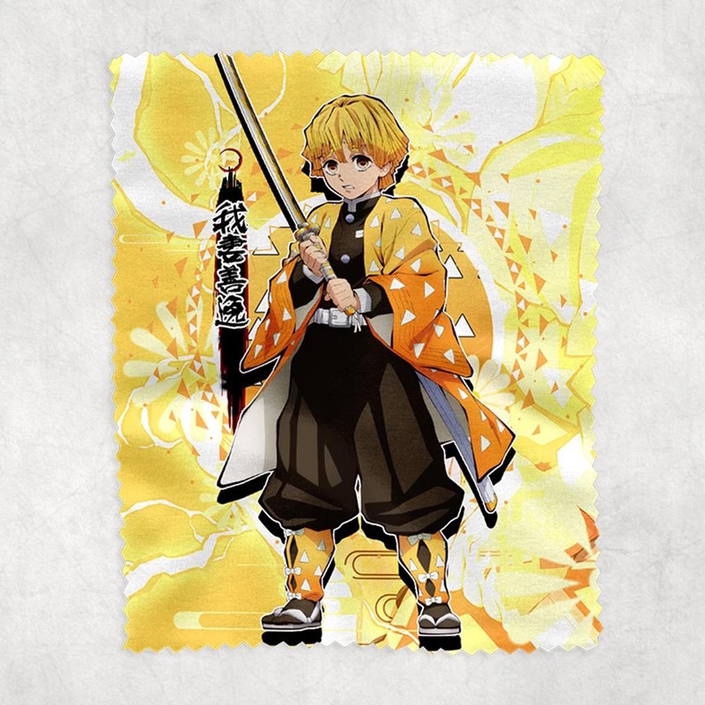 Khăn Lau Máy Ảnh Thời Trang AUGUSTINE Agatsuma Zenitsu Kamado Nezuko