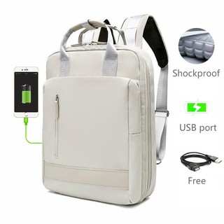 Mingke balo đựng laptop chống nước đa năng cỡ lớn 13 14 15.6 inch