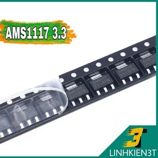 IC nguồn AMS1117 3.3v 1A SOT223 chính hãng
