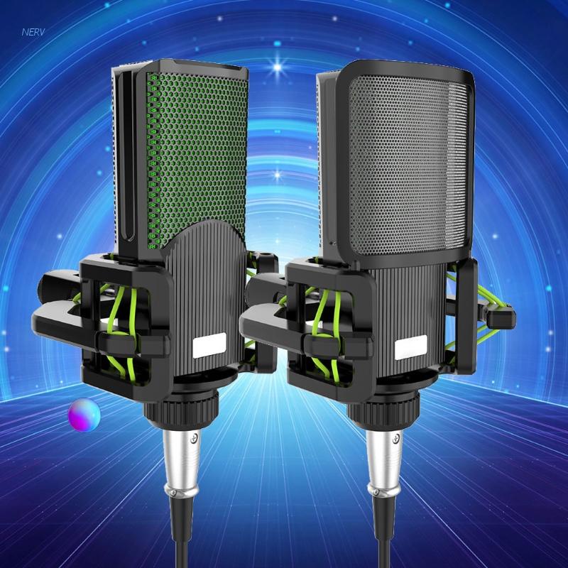 Giá Đỡ Micro Để Bàn Chống Sốc Có Tấm Lọc Âm Thanh