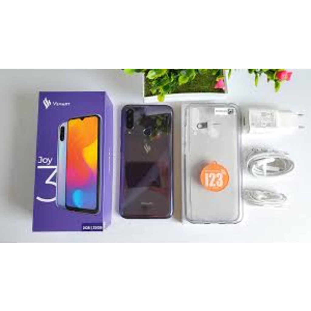 Điện thoại Vsmart Joy 3 máy 2sim ram 4G bộ nhớ 64G Chính Hãng, Màn hình: IPS LCD6.5"HD+, Chip: Snapdragon - TNN 03