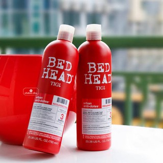 CẶP DẦU GỘI TIGI ĐỎ 750ml
