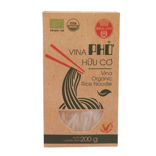 Phở Gạo Trắng Hữu Cơ Bích Chi 200g