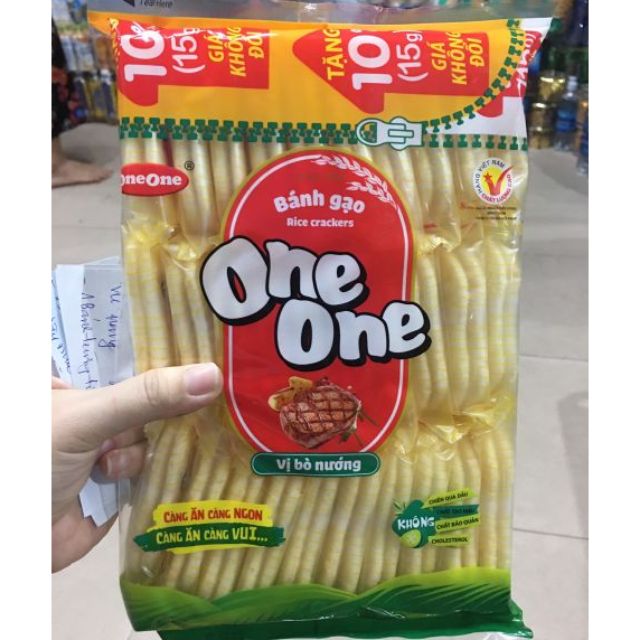 [mẫu mới]Bánh Gạo One One 150gr / Bánh dòn vị mặn | BigBuy360 - bigbuy360.vn