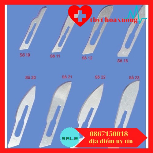 Lưỡi dao mổ kiato số 21 dùng cho cán dao số 4