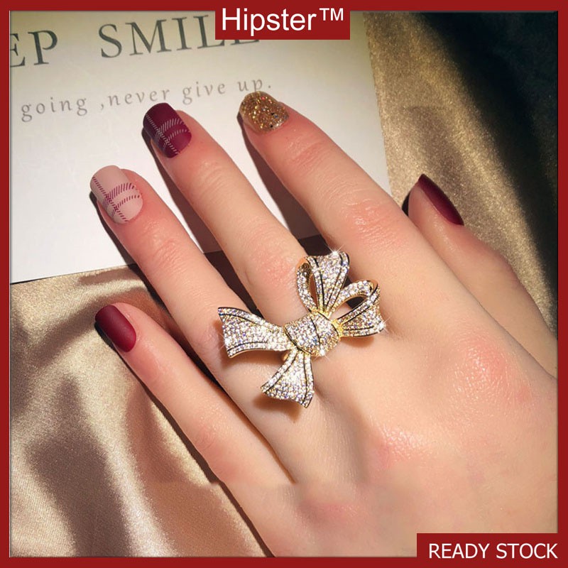 Nhẫn Mạ Bạc Đính Đá Tự Nhiên Thời Trang Cho Nữ