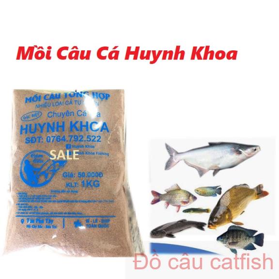 [SALE]01 GÓI MỒI CÂU CÁ HUỲNH KHOA NHẠY- MỒI CÂU CÁ HUỲNH KHOA TRA,TRÊ,MÈ,CHÉP,RÔ PHI