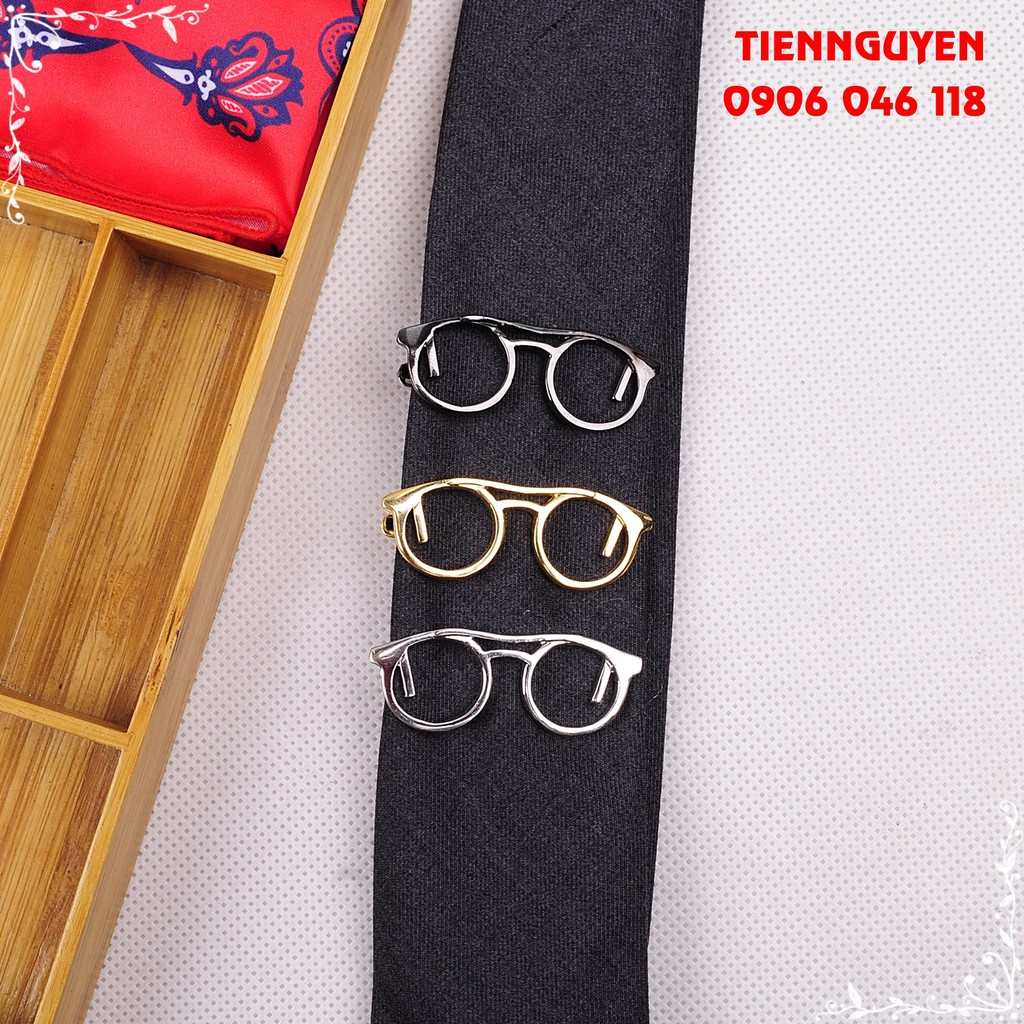 Kẹp cà vạt nam bản nhỏ ( 4cm)