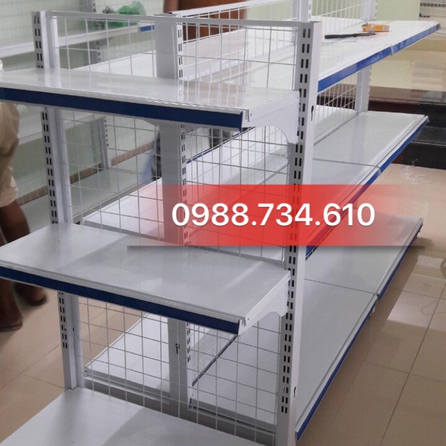 Kệ sắt để hàng cao 1m2 dài 2m2
