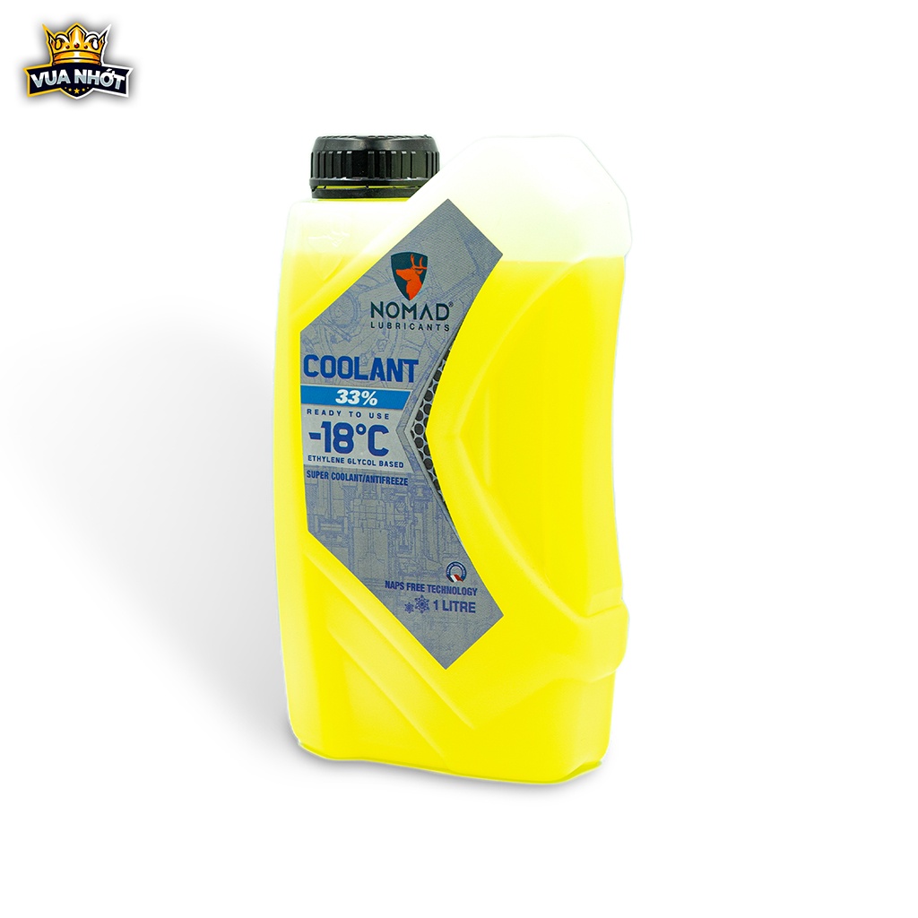 Nước Làm Mát Xe Máy NOMAD 1 Lít Loại Tốt Phù Hợp Xe Honda Airblade, Lead, Yamaha Exciter, Winner