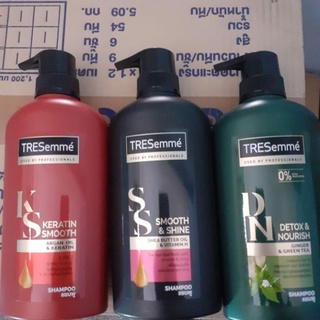 Dầu Gội, Dầu Xả TRESEMME Keratin Smooth Dưỡng tóc khô xơ rối Công thức chuẩn salon Vào Nếp  450ml gội, 425ml xả.