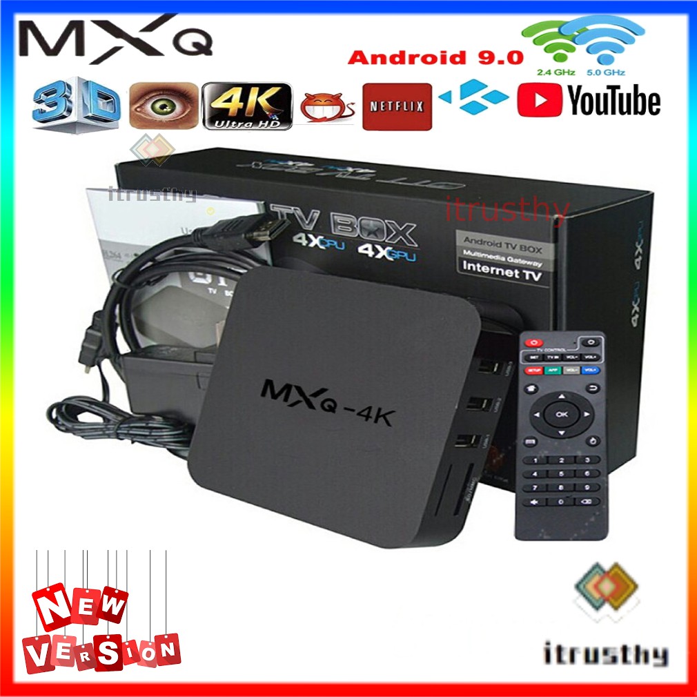 Đầu Chuyển Đổi Tv Thường Thành Smart Tv Thông Minh Mxq X96 Mini 1g + 8g