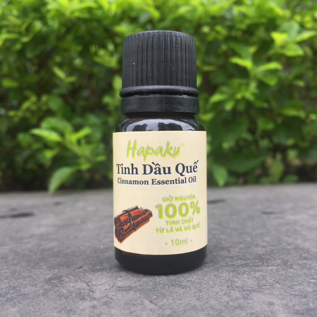 Tinh Dầu Quế Nguyên Chất Tự Nhiên Hapaku 10ml