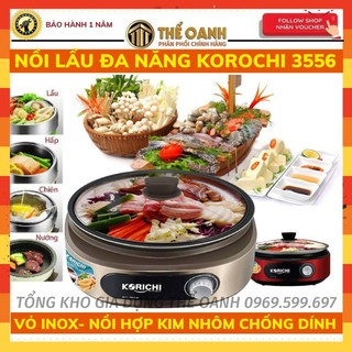 Nồi lẩu điện KORICHI KRC-3556