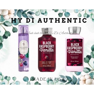 Bill xịt thơm toàn thân bbw black raspberry vanilla usa