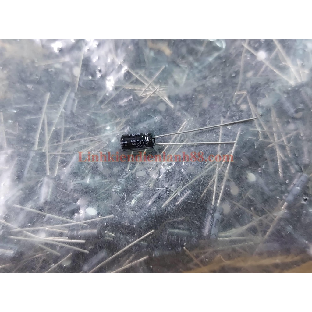 20 cái Tụ hóa 2.2uf 50v tần số cao mới 100%