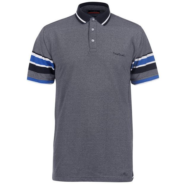 Áo thun nam Pierre Cardin Yarn Tipped Polo (màu Navy) + Tặng đôi với Hàn Quốc