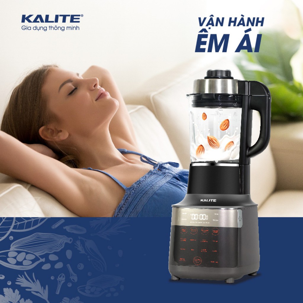 (Mã CHUT002 giảm 8%) Máy làm sữa hạt Kalite KL950 - Mode mới 2021 - Hàng Chính Hãng