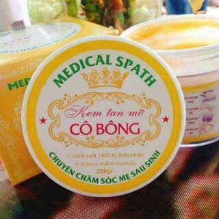 Kem tan mỡ cô bông