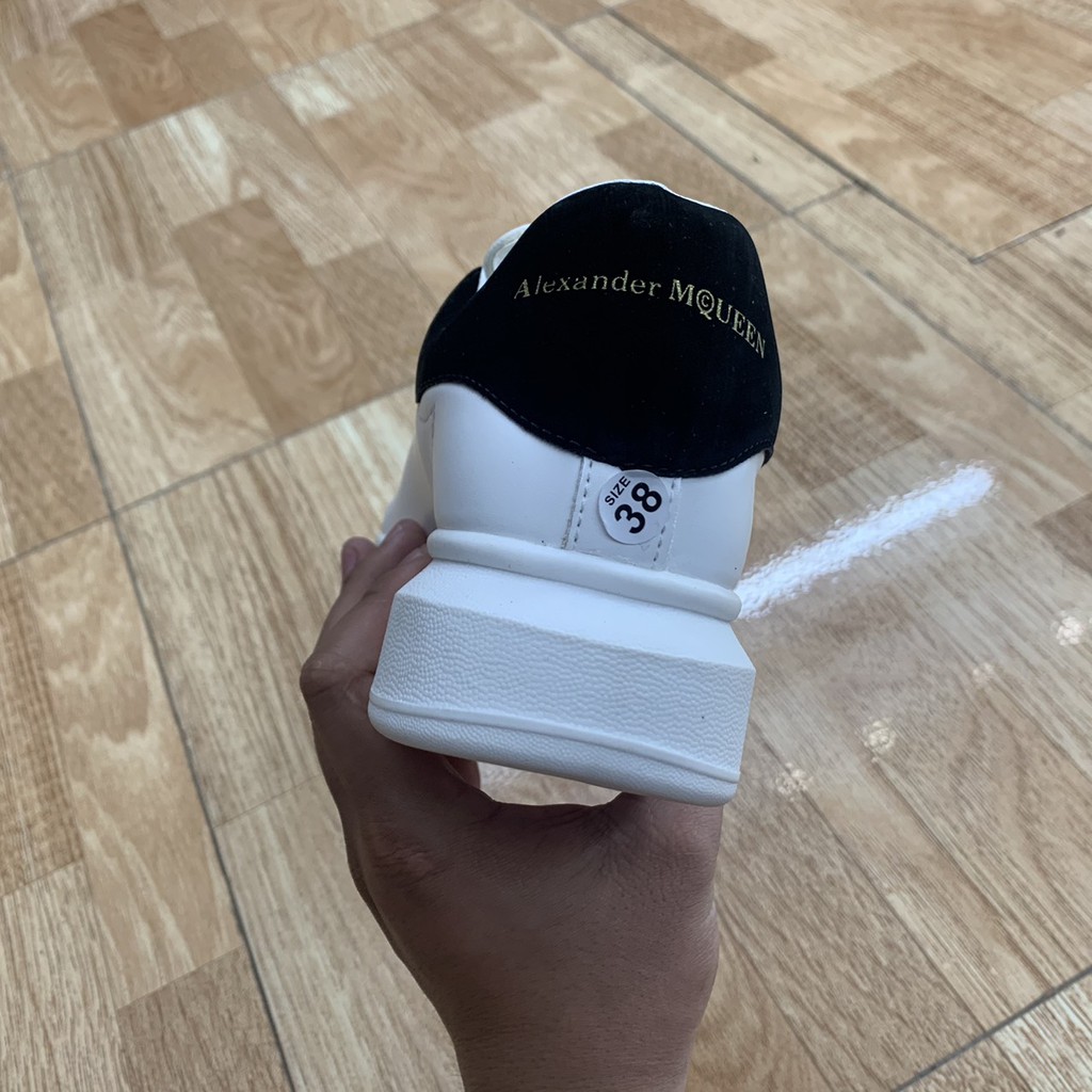 🆒 [ TOP SALE ] 👟 Giày Alexander Mqueen Gót Đen Cao Cấp - Phong Cách Cực Ngầu Thời Trang Trẻ Trung ✅ | BigBuy360 - bigbuy360.vn