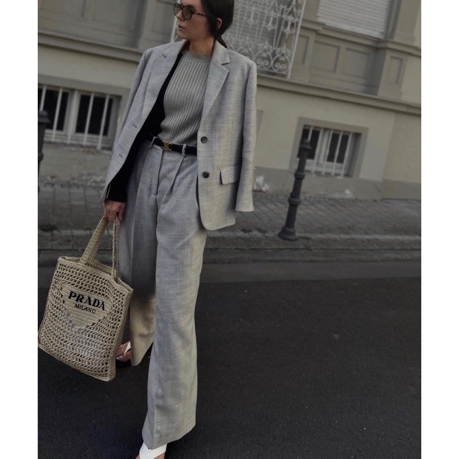 Túi tote cói prada mới nhất 2023