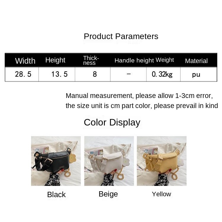 Túi đeo chéo một bên vai thiết kế đơn giản thời trang cho nữ