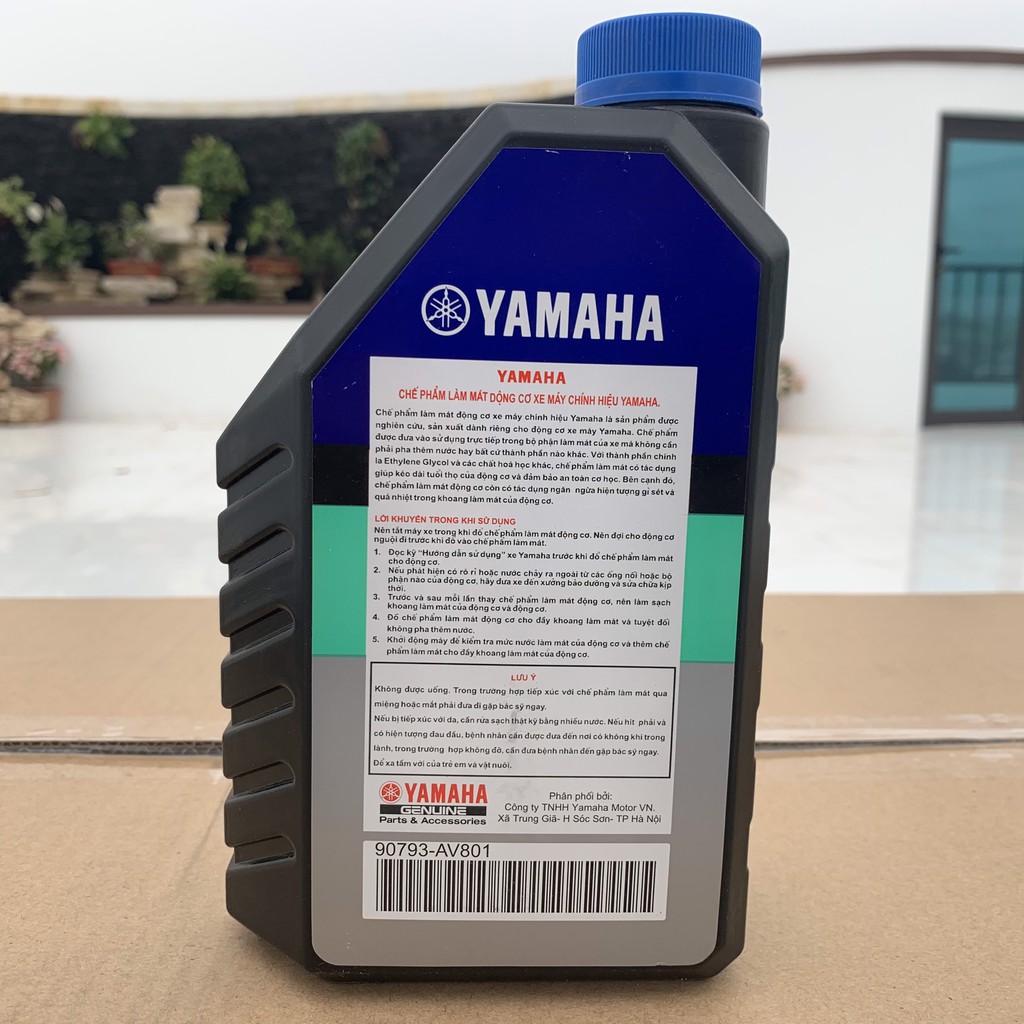 Nước làm mát động cơ YAMAHA COOLANT PRE-MIXED dung tích 1L chính hãng Yamaha