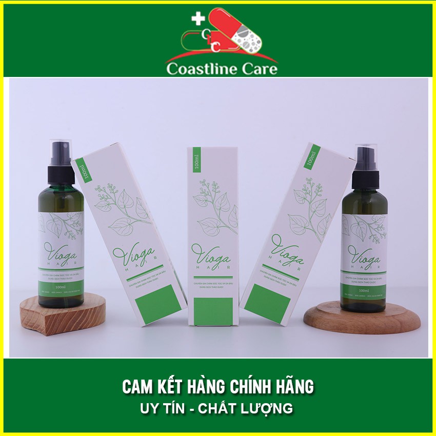 -Chai Xịt Mọc Tóc Vioga Hair - Phục Hồi, Ngăn Ngừa Tóc Xơ & Rụng Tóc