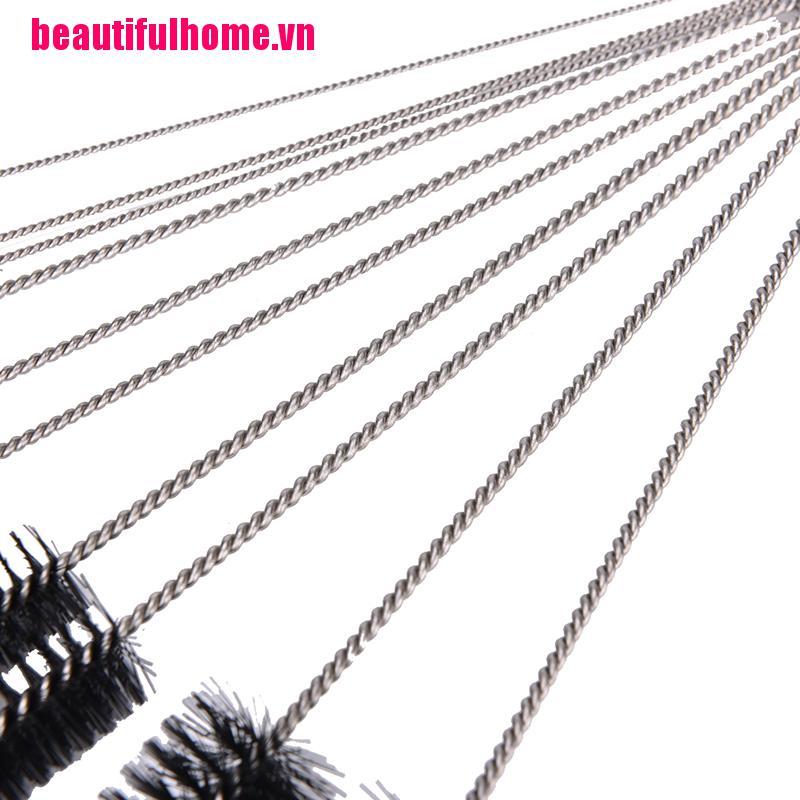 Bộ 10 Dụng Cụ Vệ Sinh Ống Nước Bằng Thép Không Gỉ Chất Lượng Cao