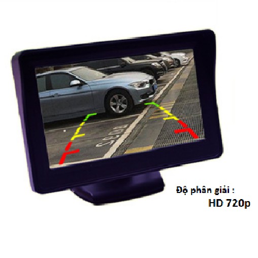 Bộ Camera lùi oto kèm màn hình hiển thị 4,3 inch