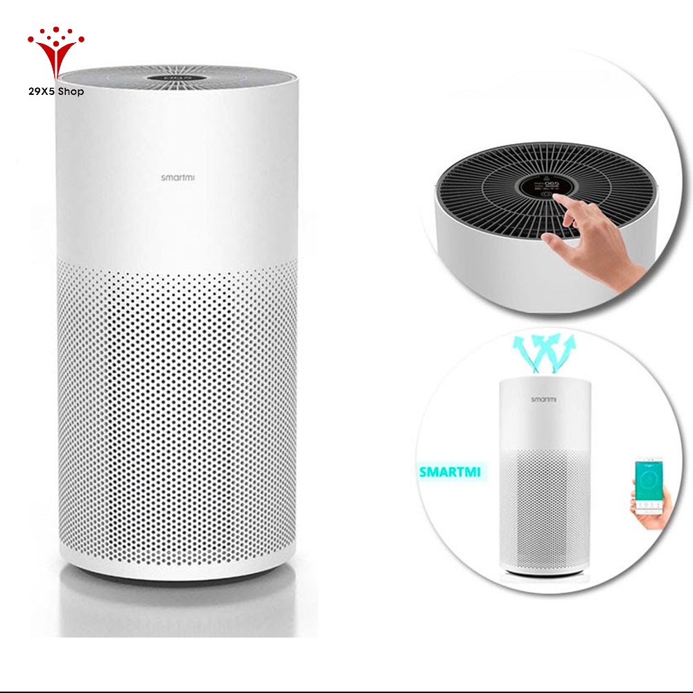 Máy lọc không khí Xiaomi Smartmi Air Purifier - Hệ thống lọc không khí thông minh 3 giai đoạn - Bảo hành 12 tháng - 29X5