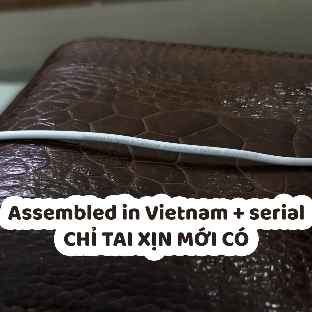 (XẢ KHO) Tai nghe iPhone chân tròn chính hãng 100%