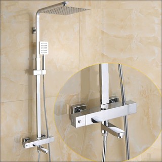 Vòi Sen Cây Chỉnh Nhiệt Vuông Forlard 008