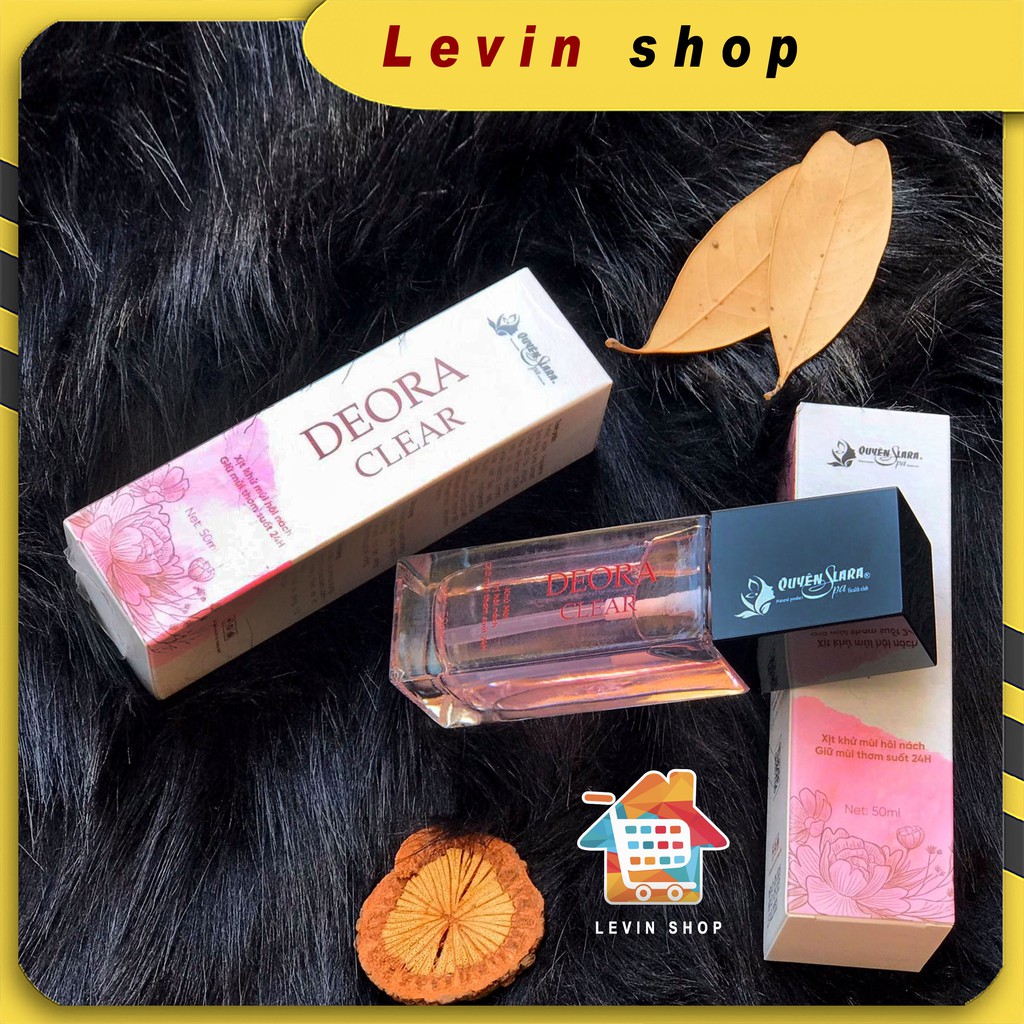 [Chính hãng] Xịt khử mùi hôi nách Deora Clear - Quyên Lara [ 50ml ]