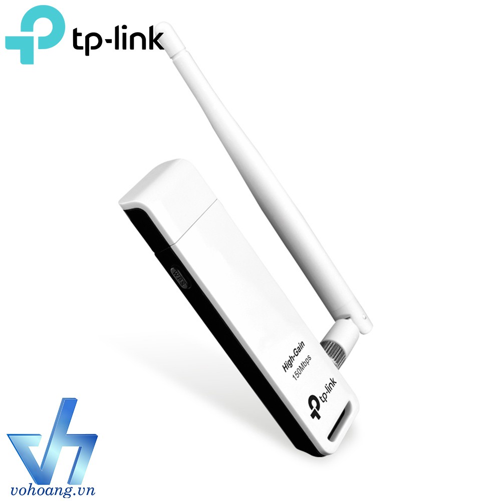 USB thu sóng wifi không dây TP-Link TL-WN722N (Trắng)