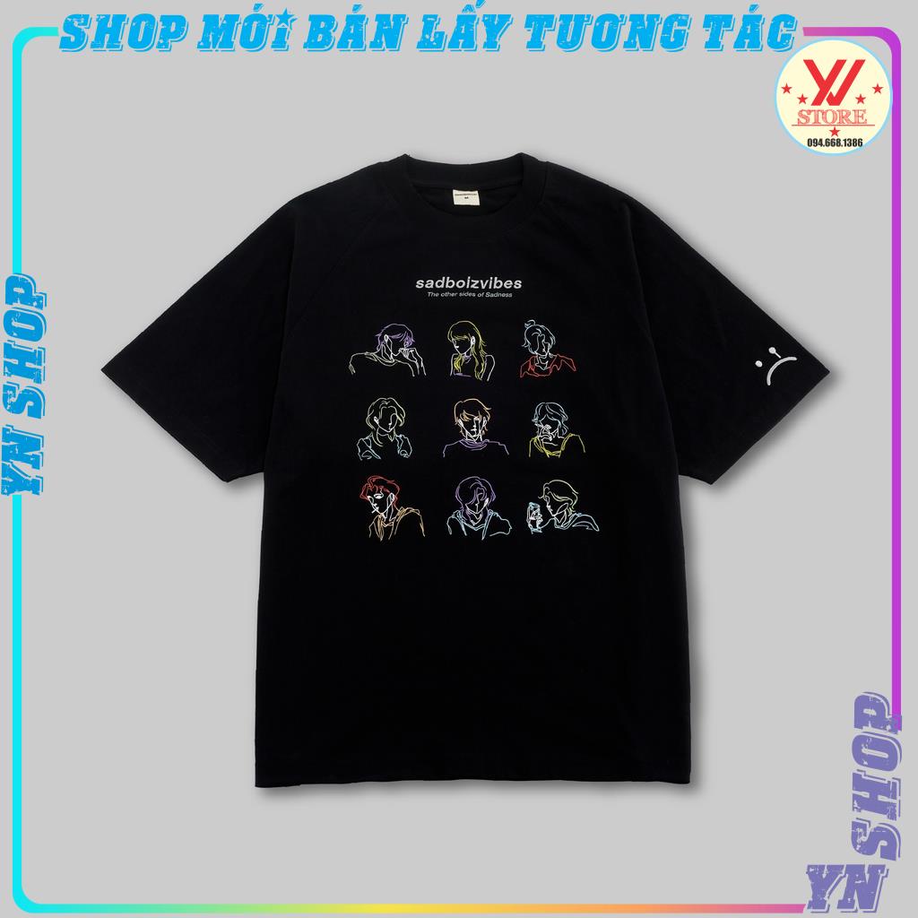 áo thun SADBOIZVIBES TOSS TEE (có thêu tay) form rộng tay lỡ unisex