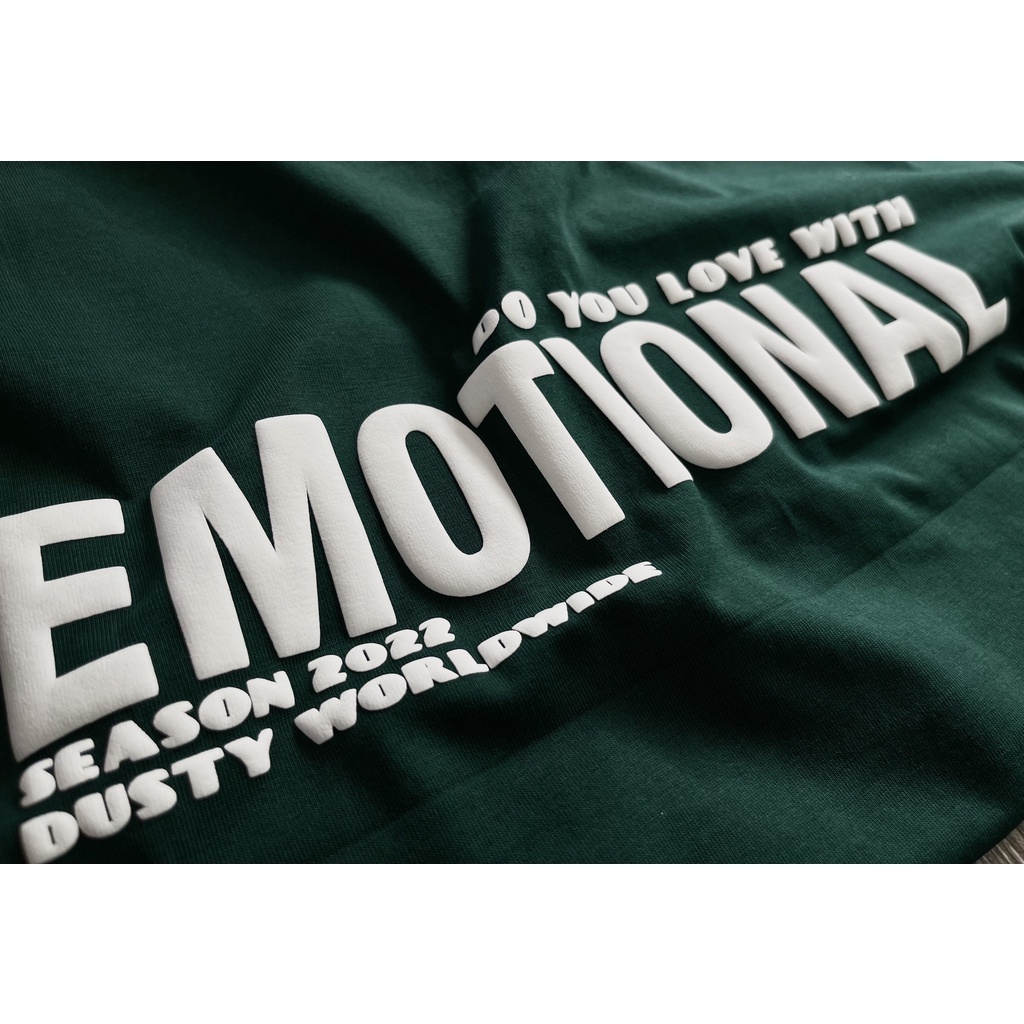 Áo Thun Unisex EMOTIONAL Dusty Worldwide  100% Cotton 250gsm - Local Brand Chính Hãng