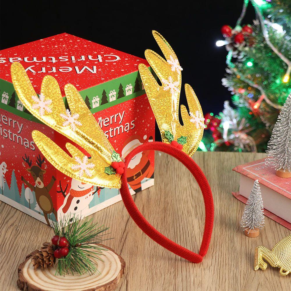 Băng Đô Cài Tóc Họa Tiết Bông Tuyết Thời Trang