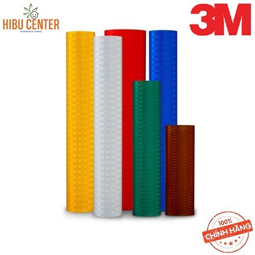 Màng Phản quang 3M Seri 3400 - 1.22m x 1m tương đương hơn 1m2 – Tùy chọn màu An Toàn Ban Đêm, Dán xe, Decal Cao Cấp