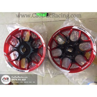 SIÊU RẺ - ốp mâm winner màu đỏ đen
