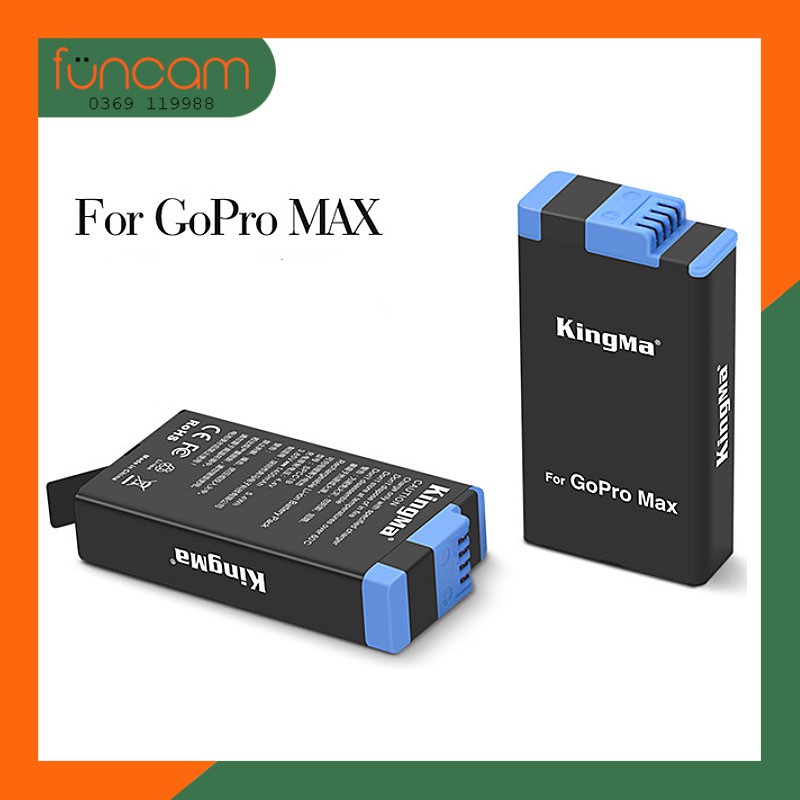 Pin Gopro Max 360 (KINGMA)