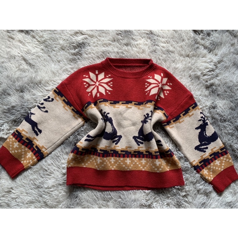 [Hàng 2hand kèm ảnh thật] Áo len form vừa dày dặn đáng yêu nhiều mẫu | BigBuy360 - bigbuy360.vn