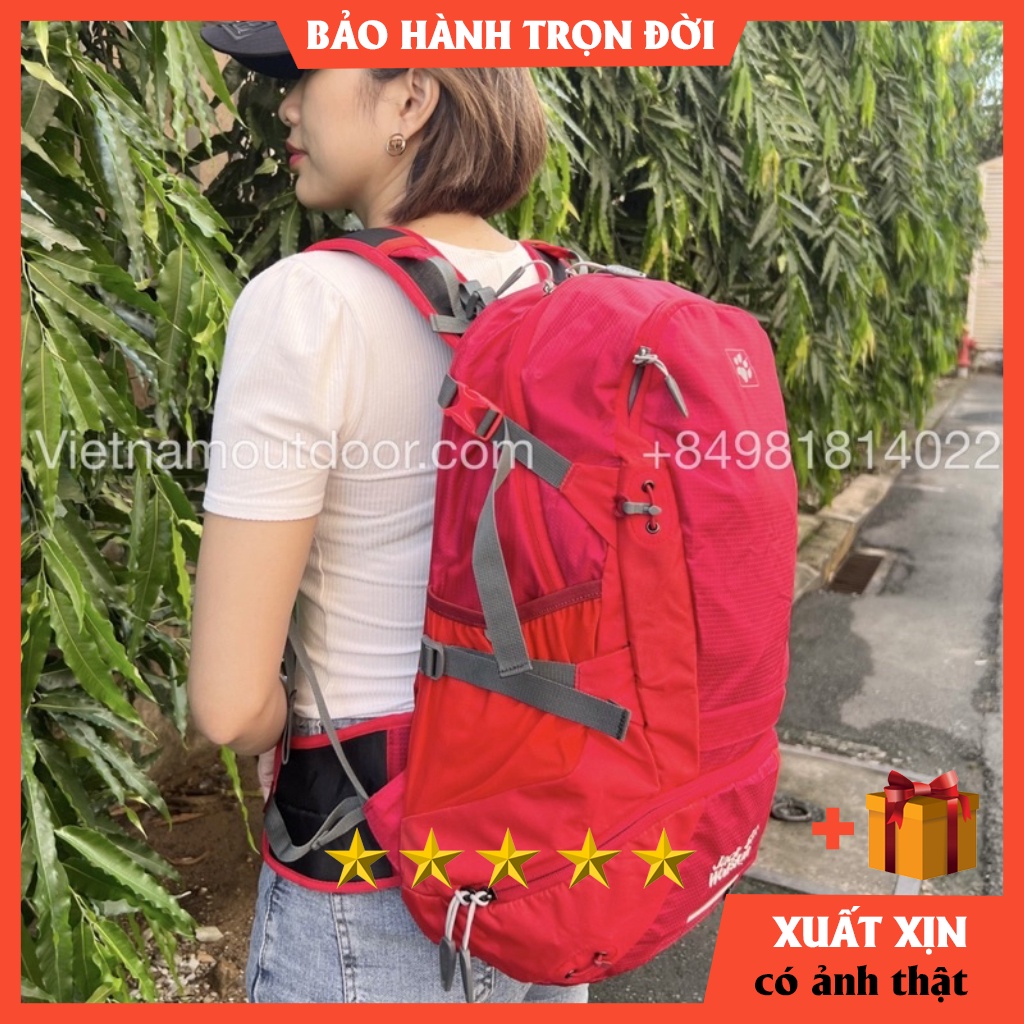 Balo phượt Jack Wolfskin Moab Jam -MARVERICK- RECCO 30L -Balo Du lịch nam nữ-Balo hiking-balo trekking -leo núiXUẤT DƯ